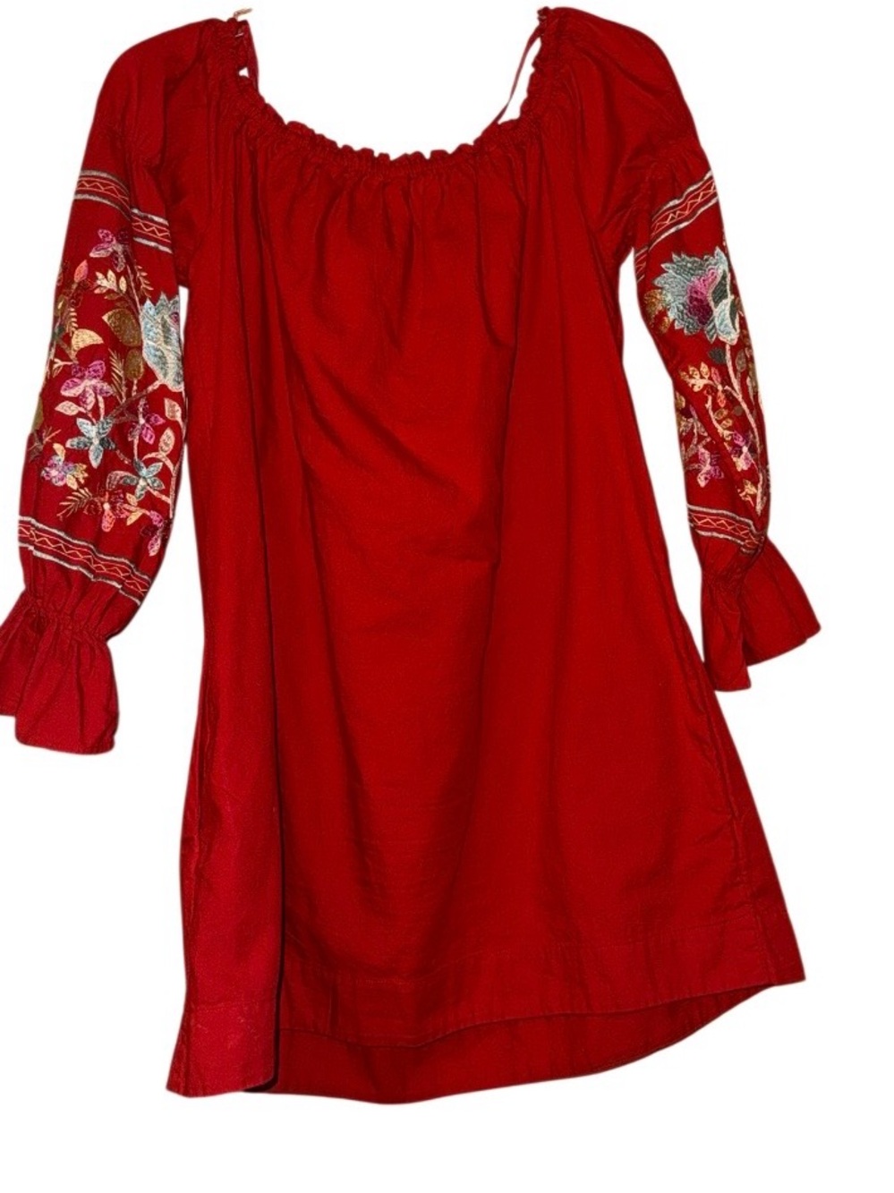 Free People Fleur Du Jour off-the-shoulder mini dress - Picture 2 of 10